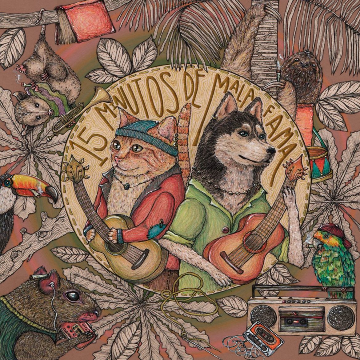 Desde Medellín, Callevaga presenta su propuesta mestiza con 15 Minutos de Mala Fama