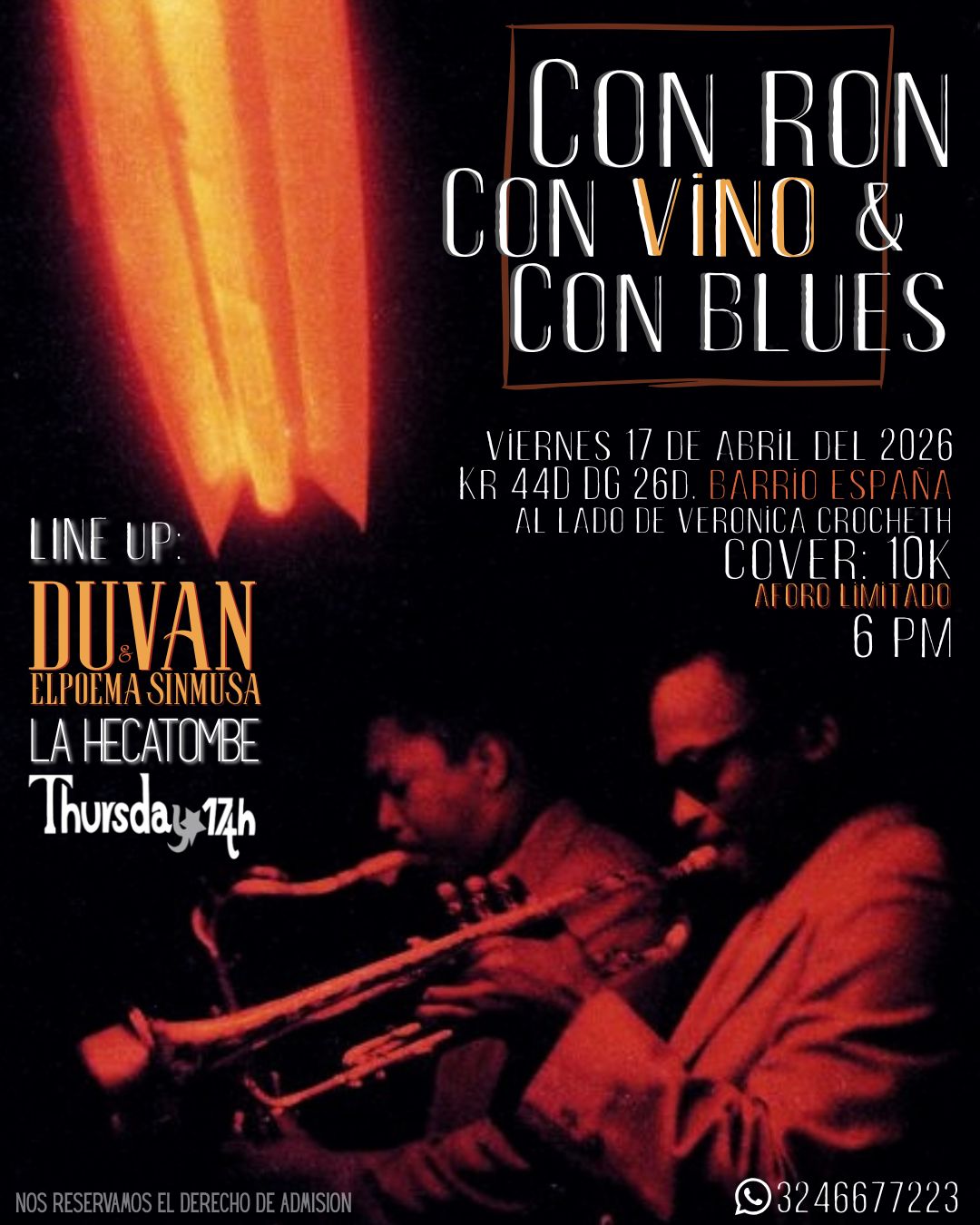 (Evento) Entre tinta, cuerdas y la noche: el blues encuentra casa en Cartagena / La Música En Venas