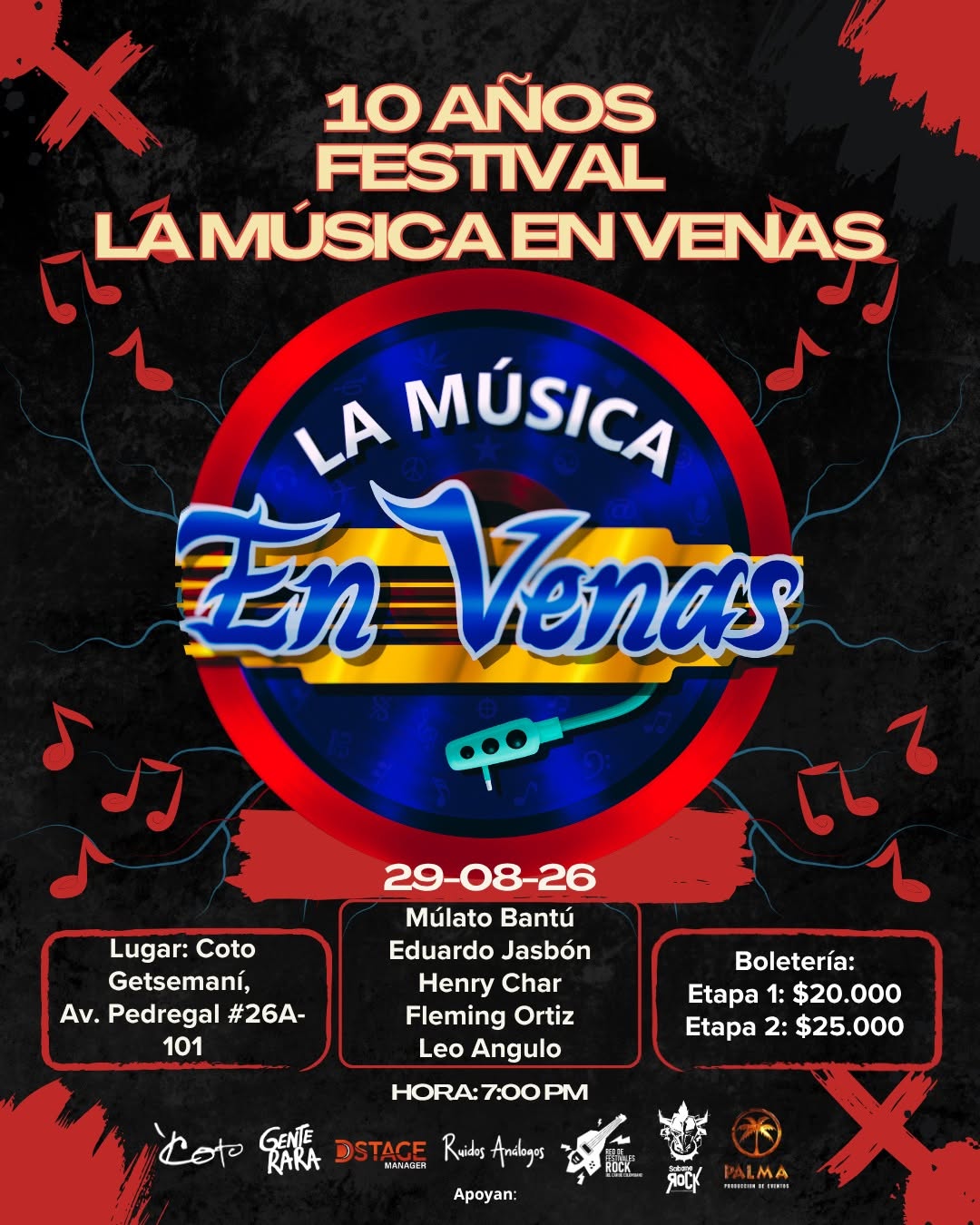 Festival La Música En Venas – 10 años de música, encuentros e independencia